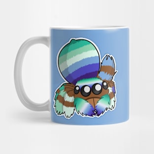 Gay Male Peacock Spider Mug